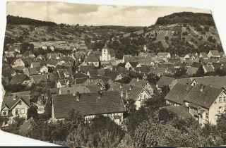 Вид деревни Дистлинген. Фото 1942 года