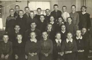 Школа Радищева г. Любань, 1953 г. ,…