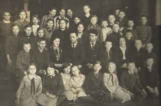 Любань, 1937 г. ,железнодорожная школа 5 класс.…