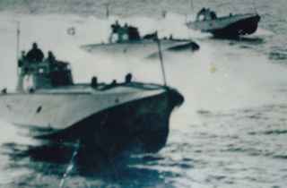 1945. Торпедные катера, на которых служил во…