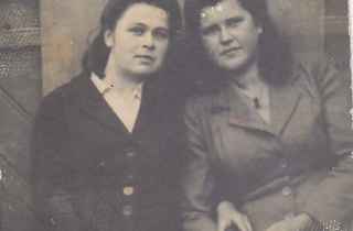 Подружка Люба с Барановичей сентябрь 1945 год