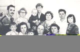 1970, семья Улыбышевых