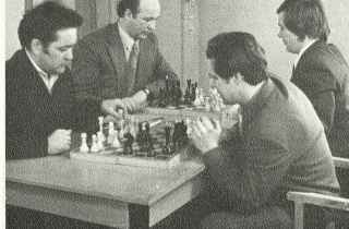 Соревнование по шахматам 70-е гг, 5-е Вагонное…