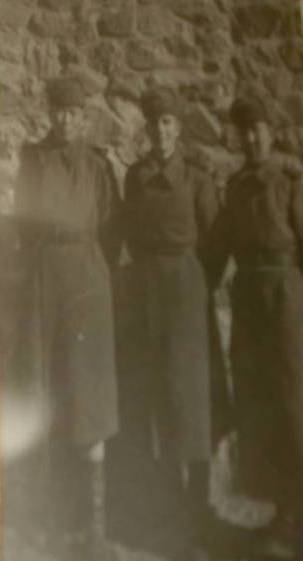 А.В Ильицинский и боевые товарищи, Карелия, 1946 -й год