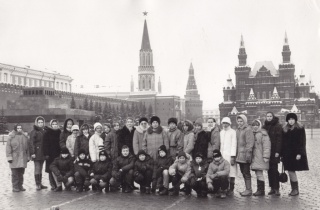 Поездка в Москву 9класс, 2 школа, 1990…
